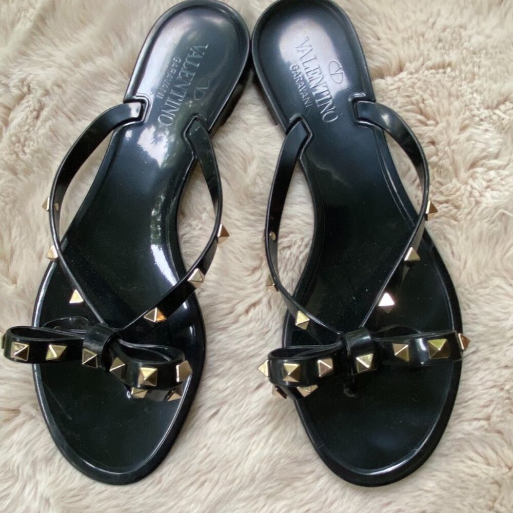 Valentino Rockstuds Sandals Sz 40